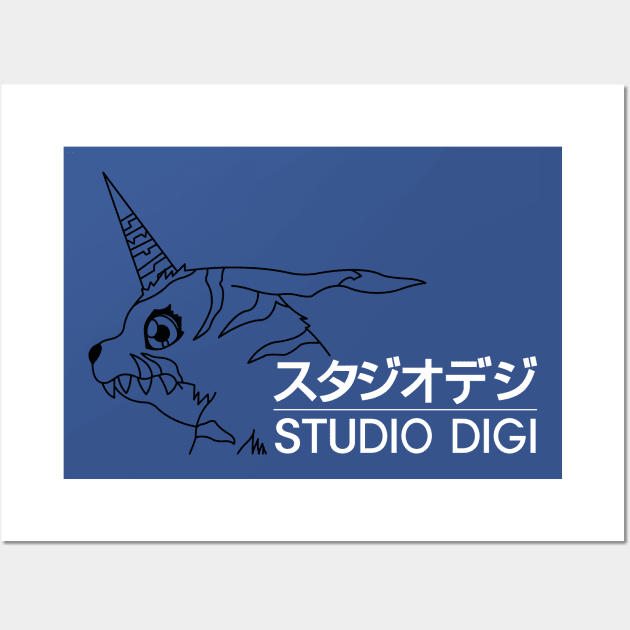 Studio Digi - Gabumon Wall Art by LAMBZILLA